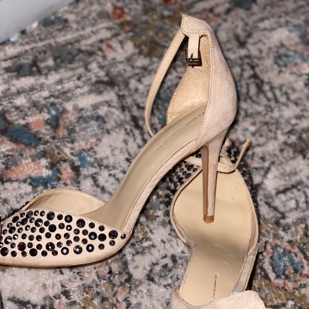 Zara High heel studded shoe